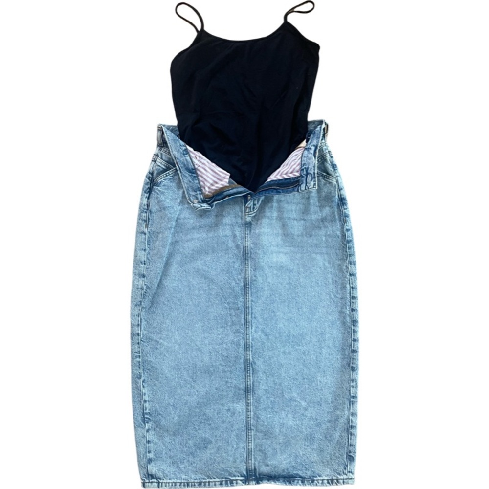 Women's Blue Denim Skirt